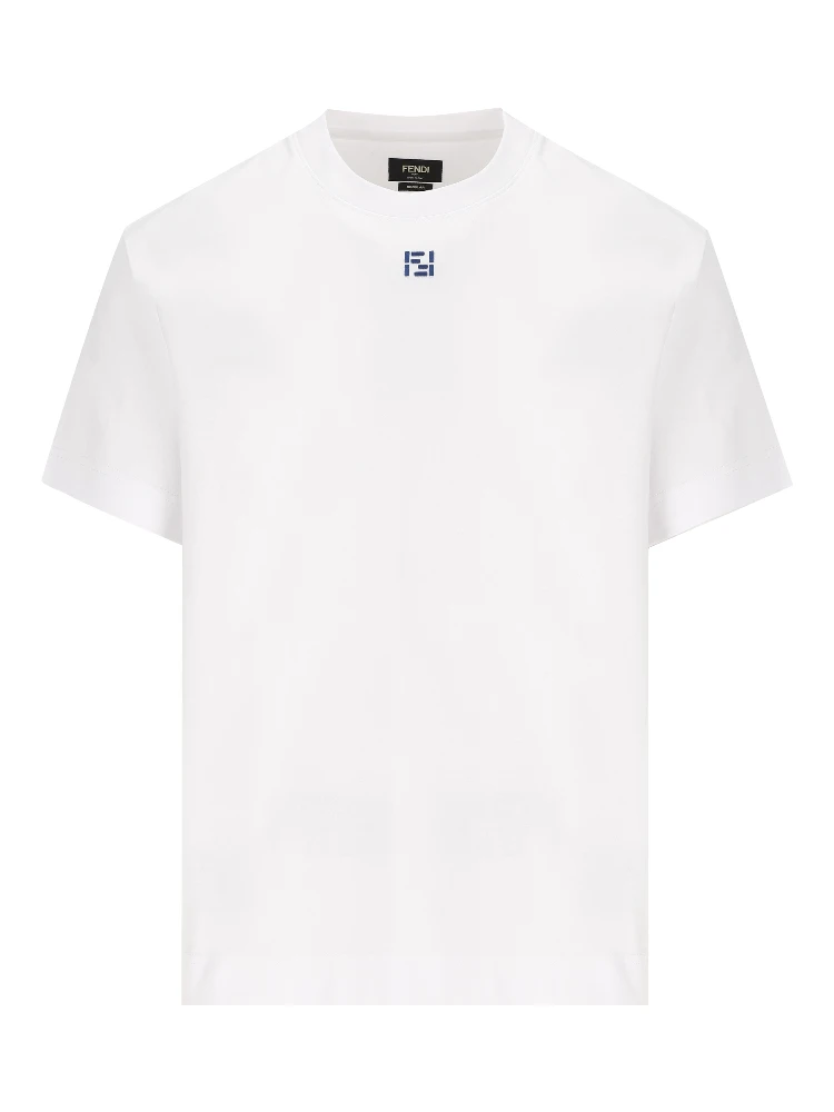 Fendi T-shirts and Polos White