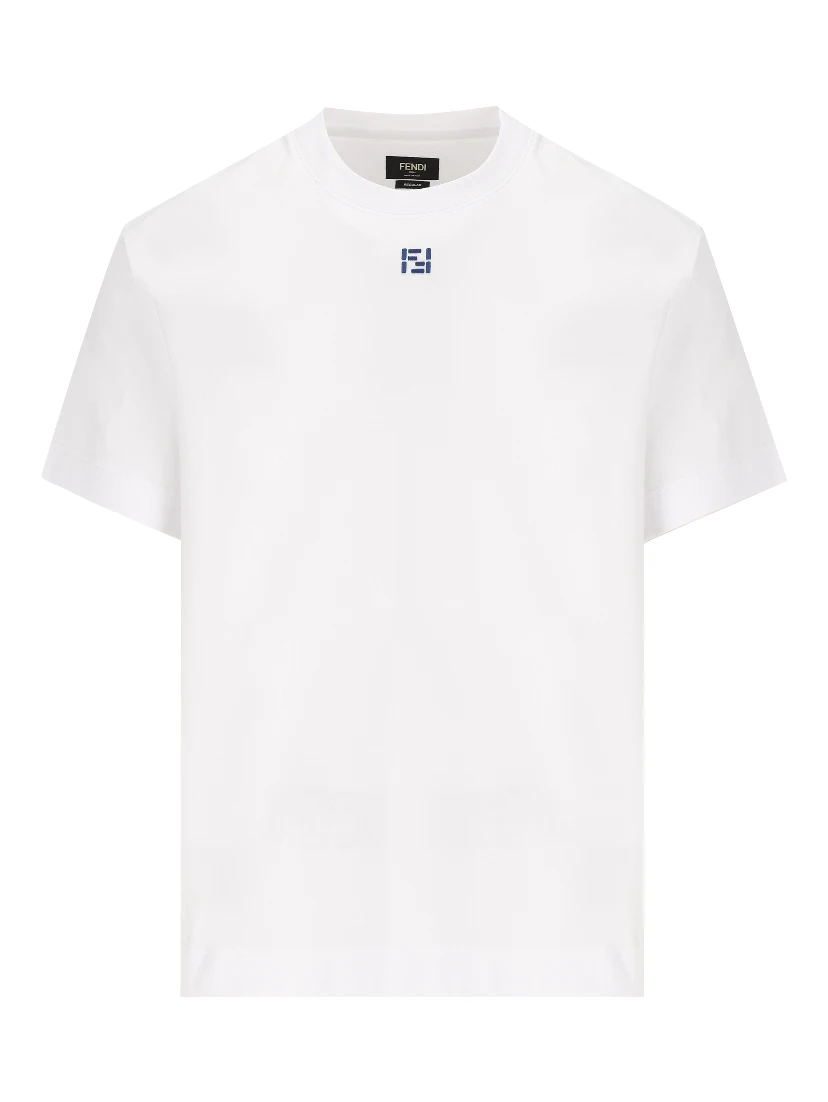 Fendi T-shirts and Polos White