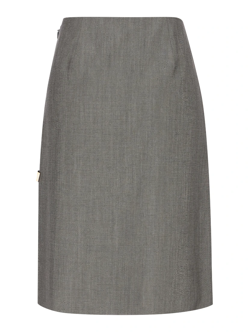 Fendi Skirts Grey