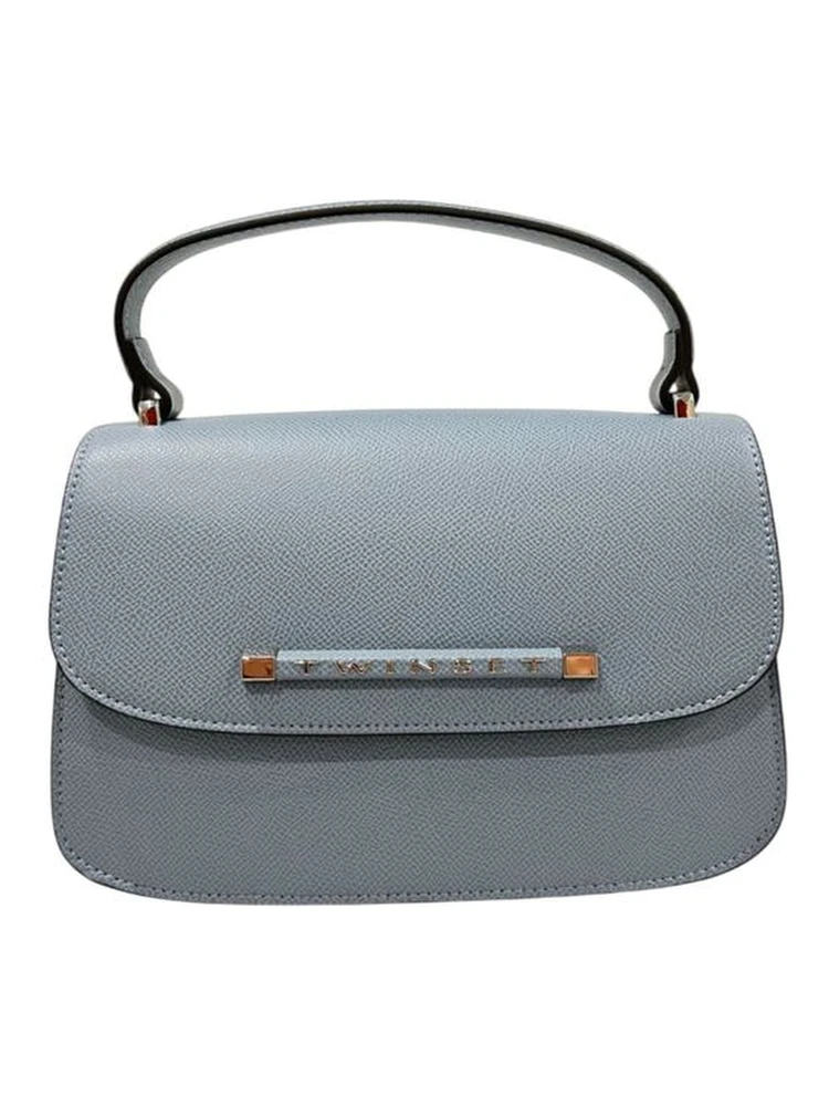 Blue PU Women Handbag