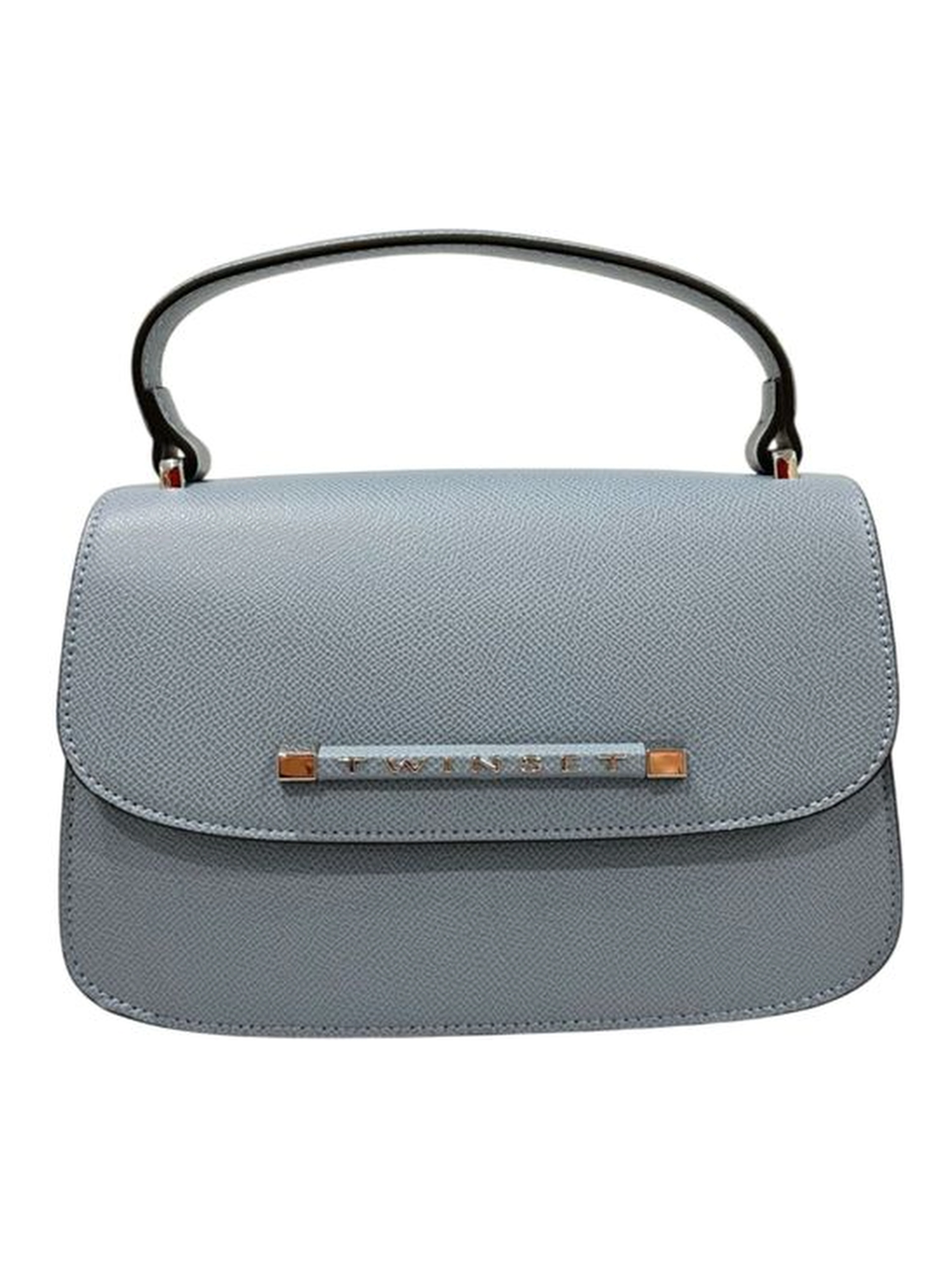 Blue PU Women Handbag