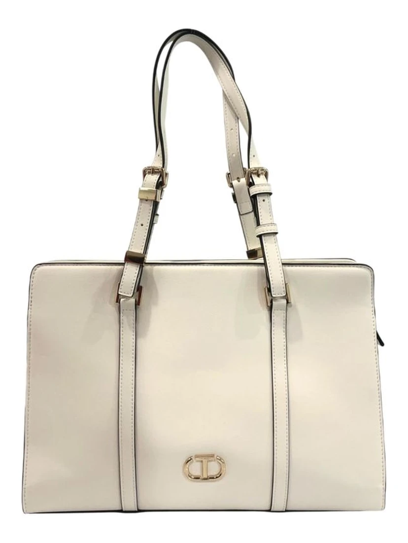 White PU Women Shoulder Bag