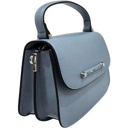 Blue PU Women Handbag
