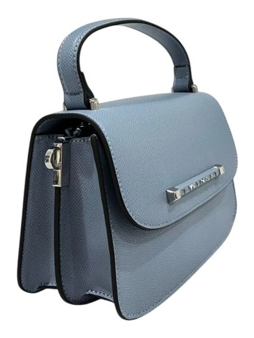 Blue PU Women Handbag