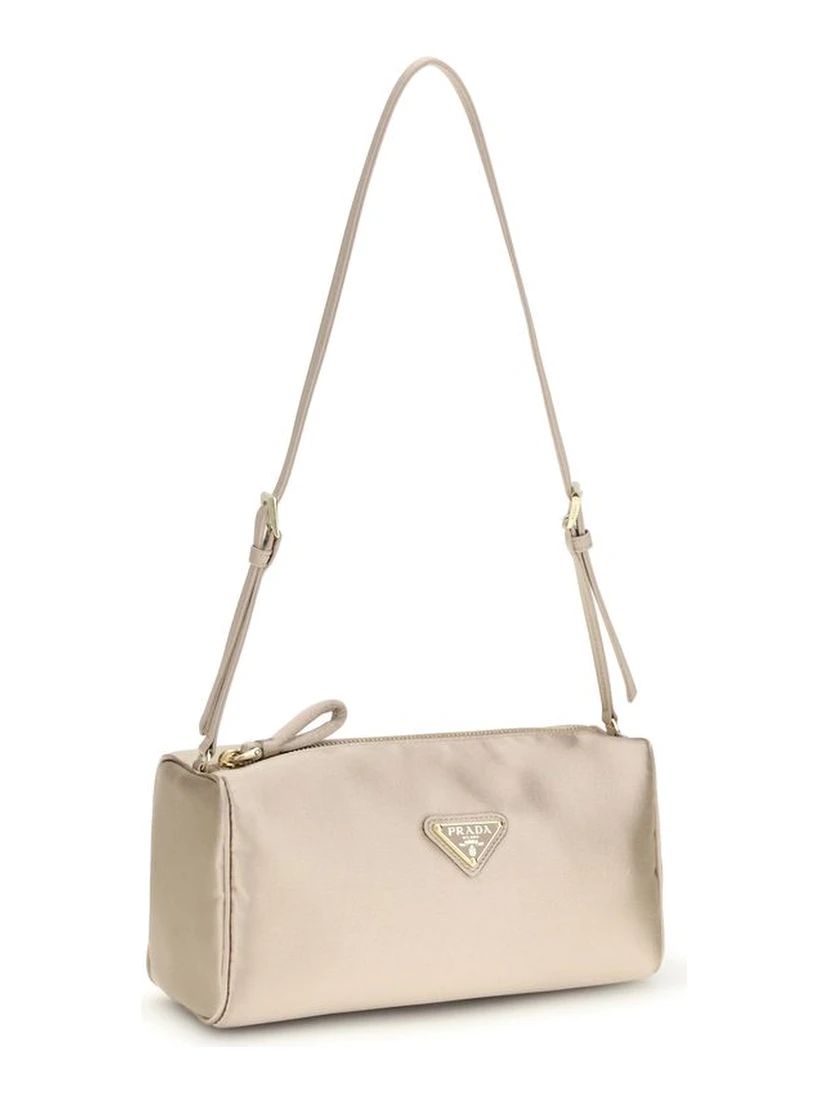 Multicolor Silk Shoulder Bag