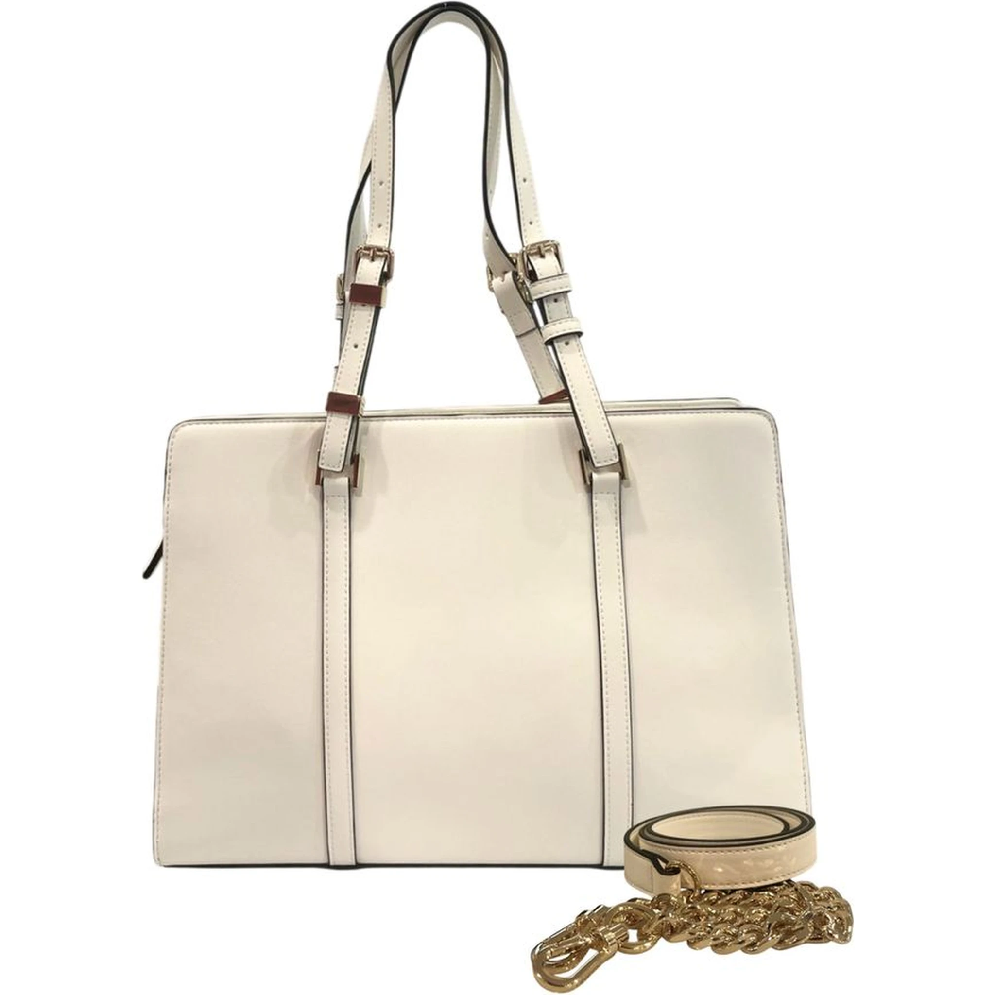 White PU Women Shoulder Bag