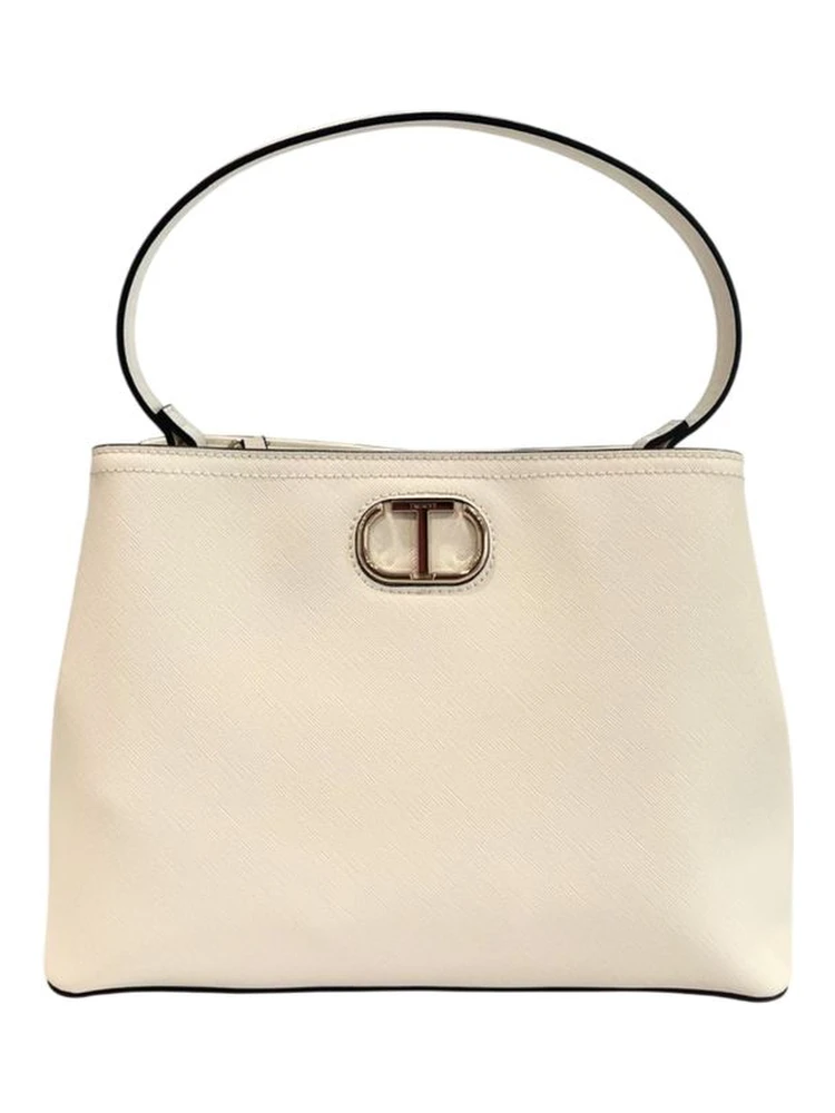 White PU Women Handbag