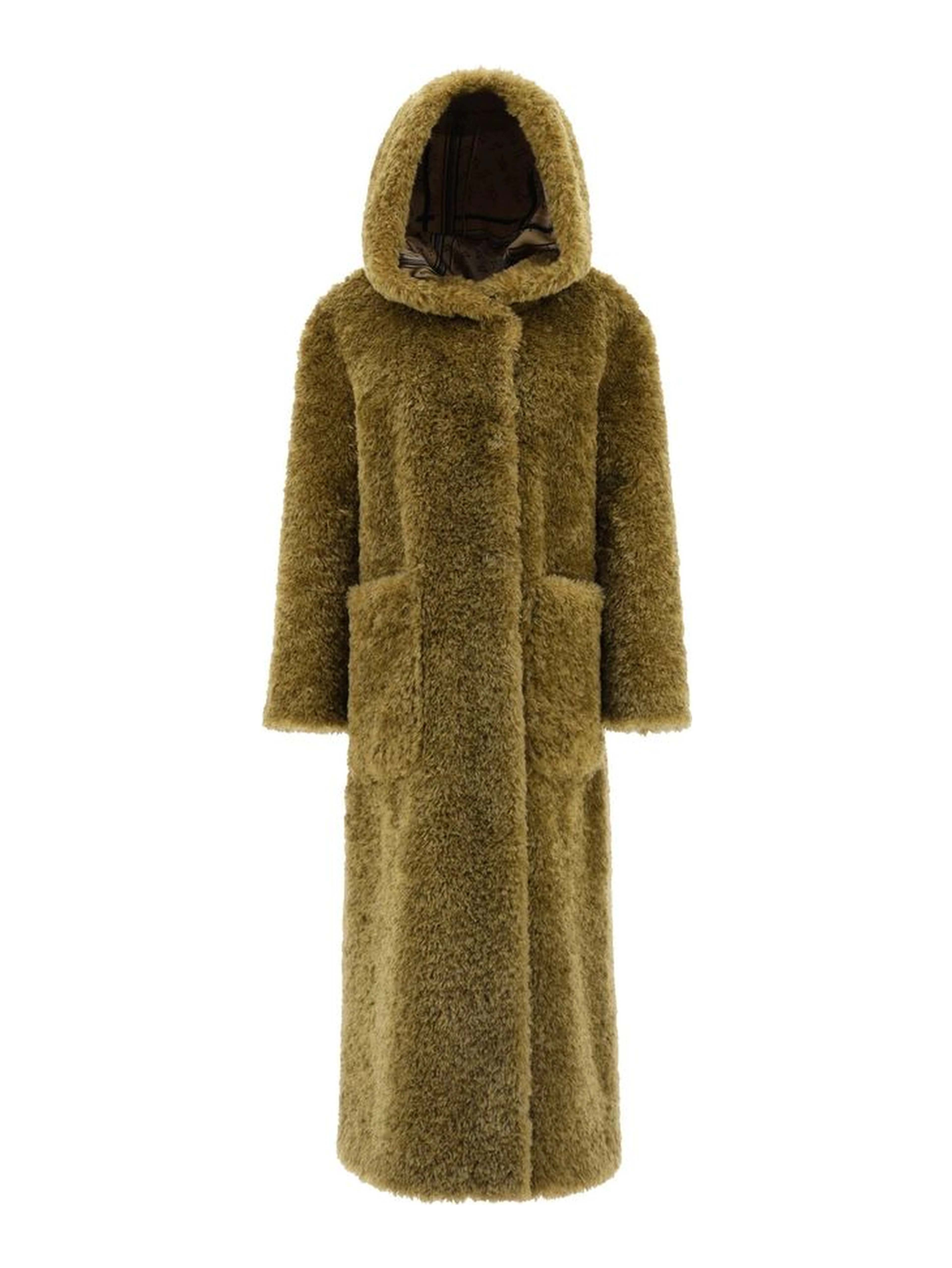 Bicolor Polyester Coat