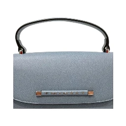 Blue PU Women Handbag