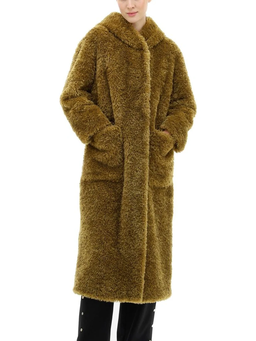 Bicolor Polyester Coat