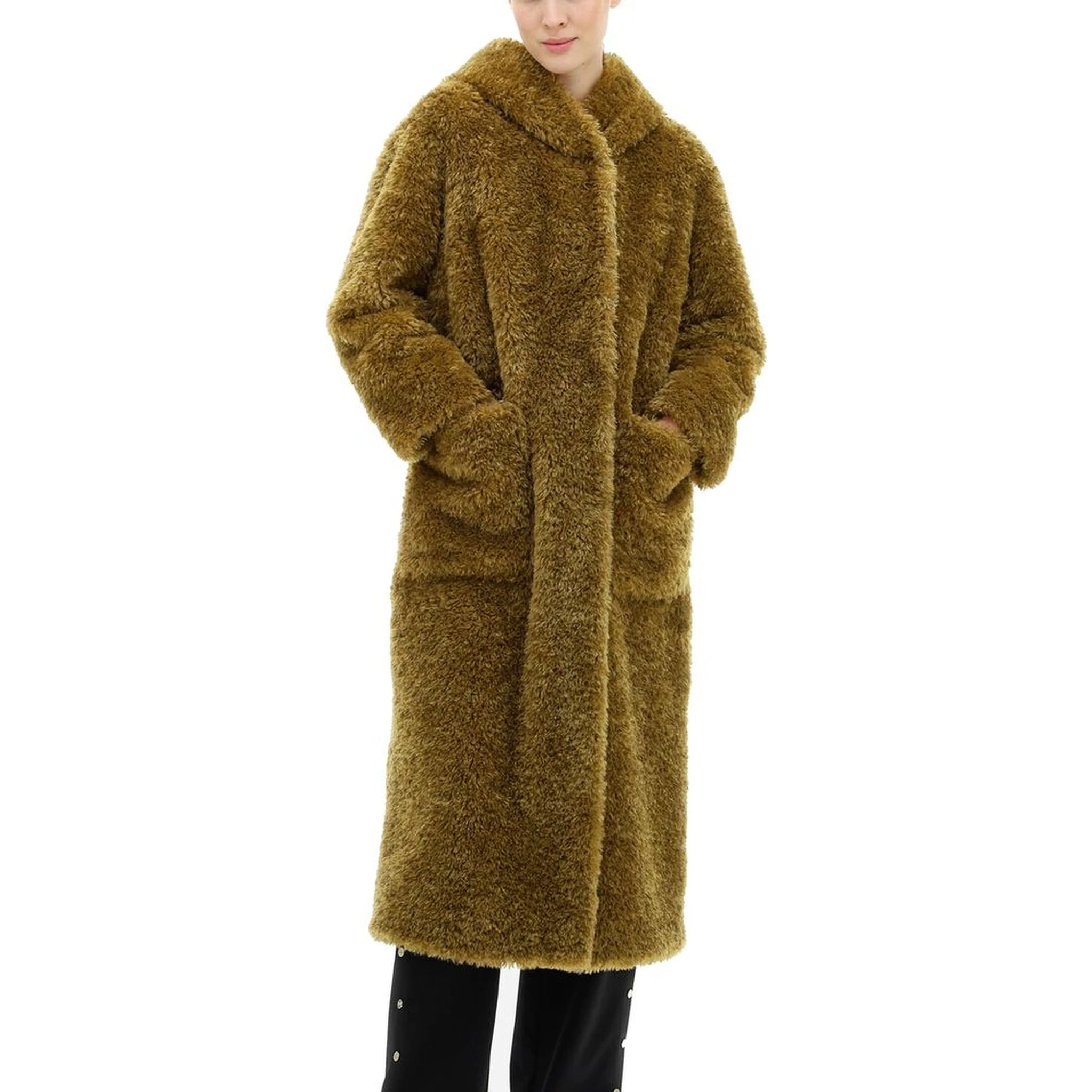 Bicolor Polyester Coat