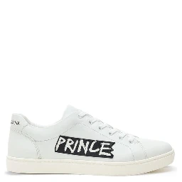Bordeaux Leather Low Top Sneakers