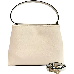 White PU Women Handbag