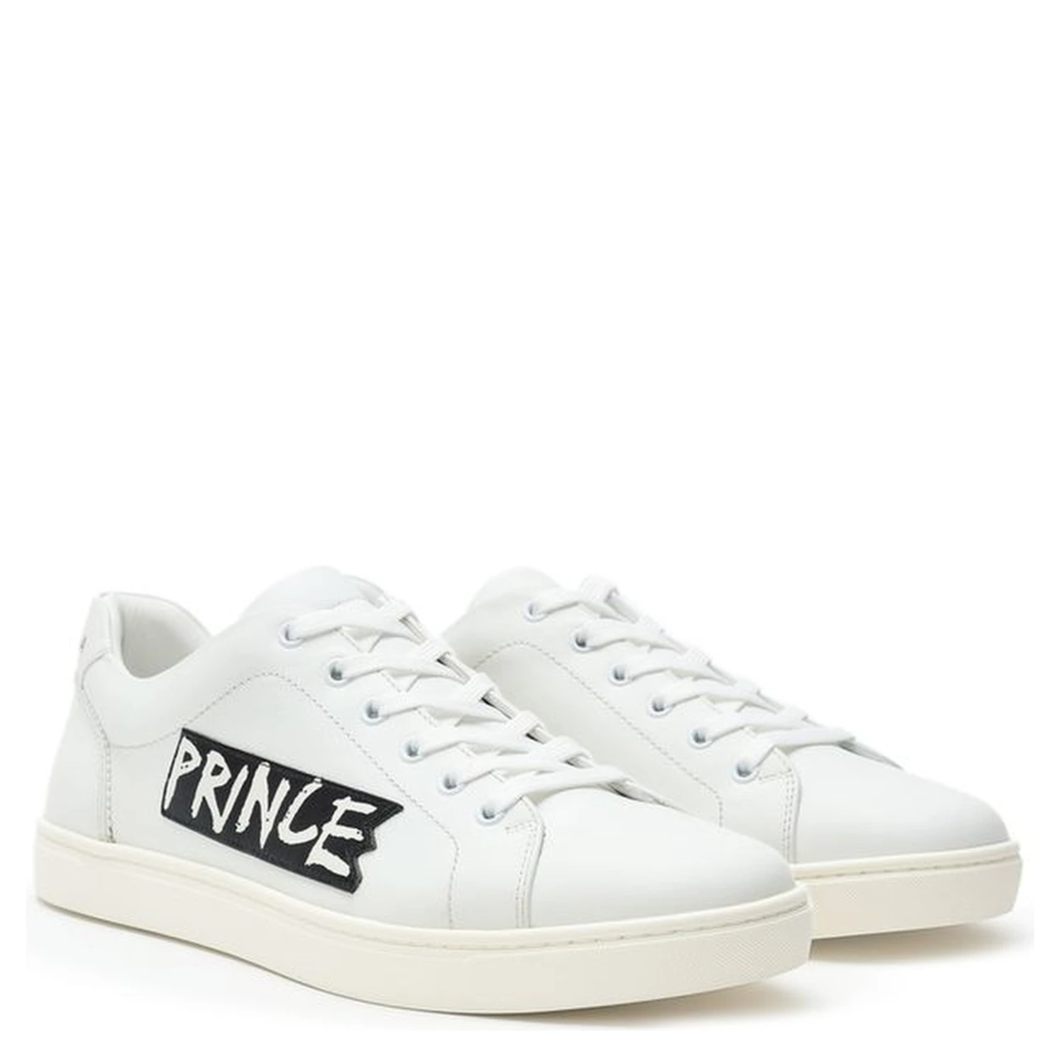 Bordeaux Leather Low Top Sneakers