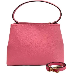 Pink PU Women Handbag