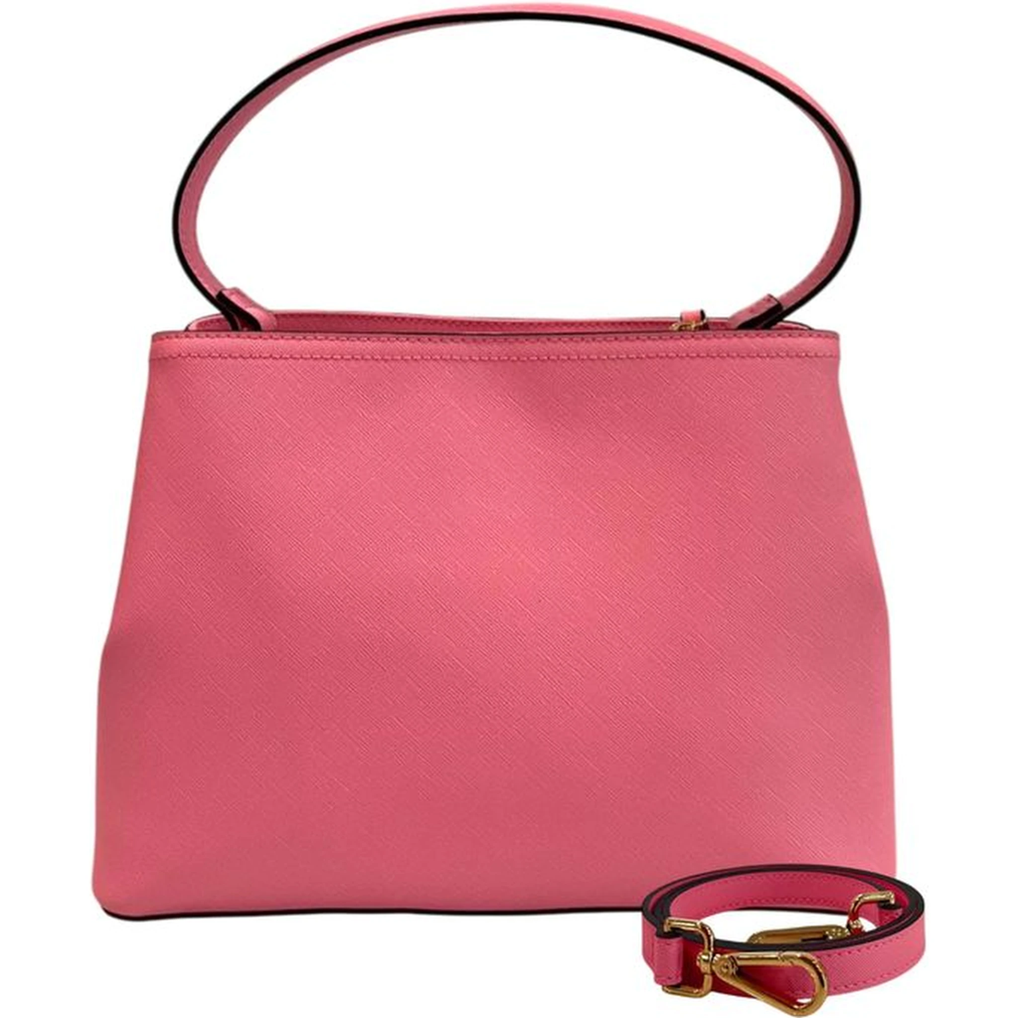 Pink PU Women Handbag