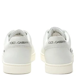 Bordeaux Leather Low Top Sneakers