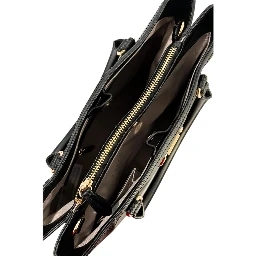 Yellow Polyurethane Women Shoulder Bag