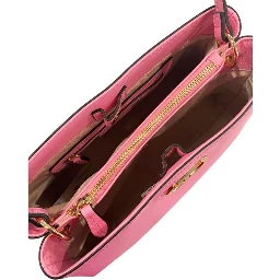 Pink PU Women Handbag