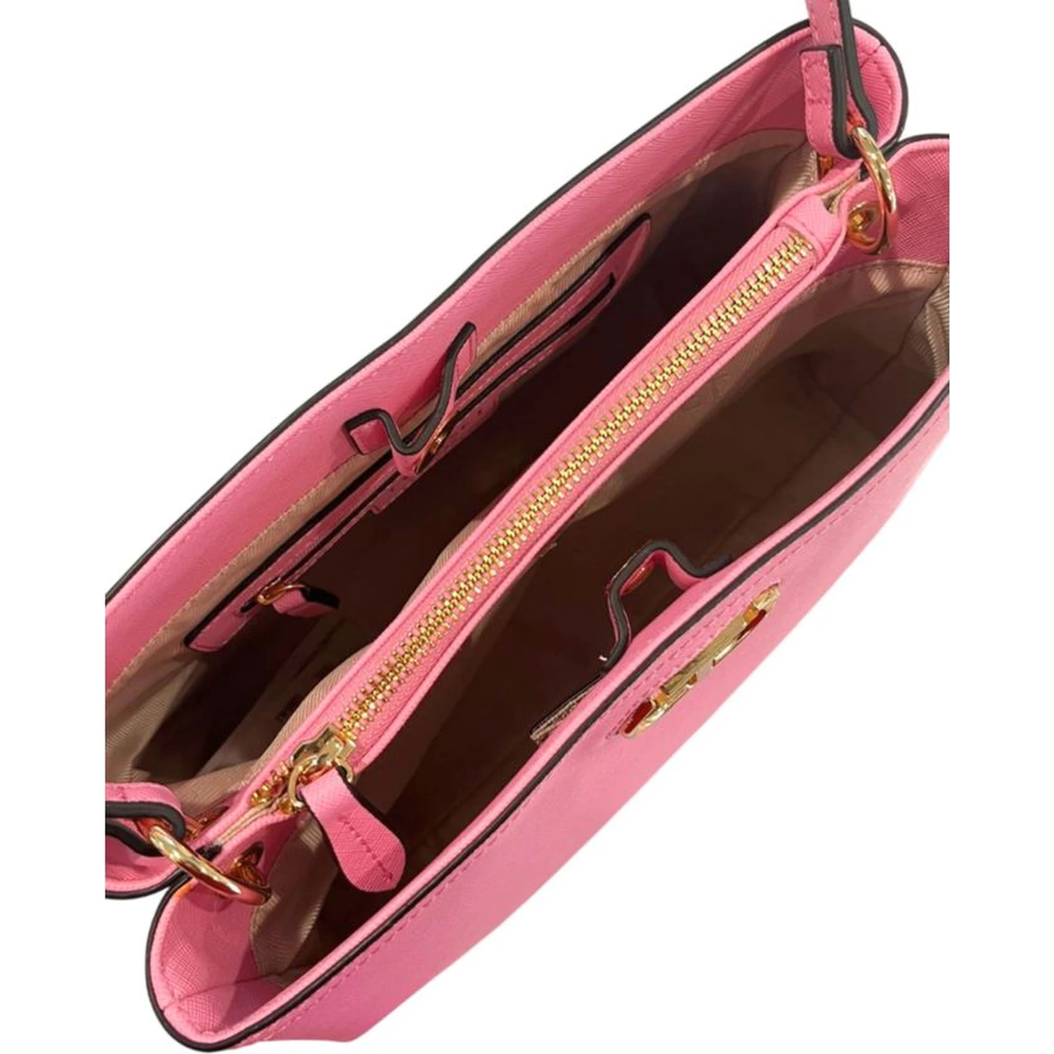 Pink PU Women Handbag