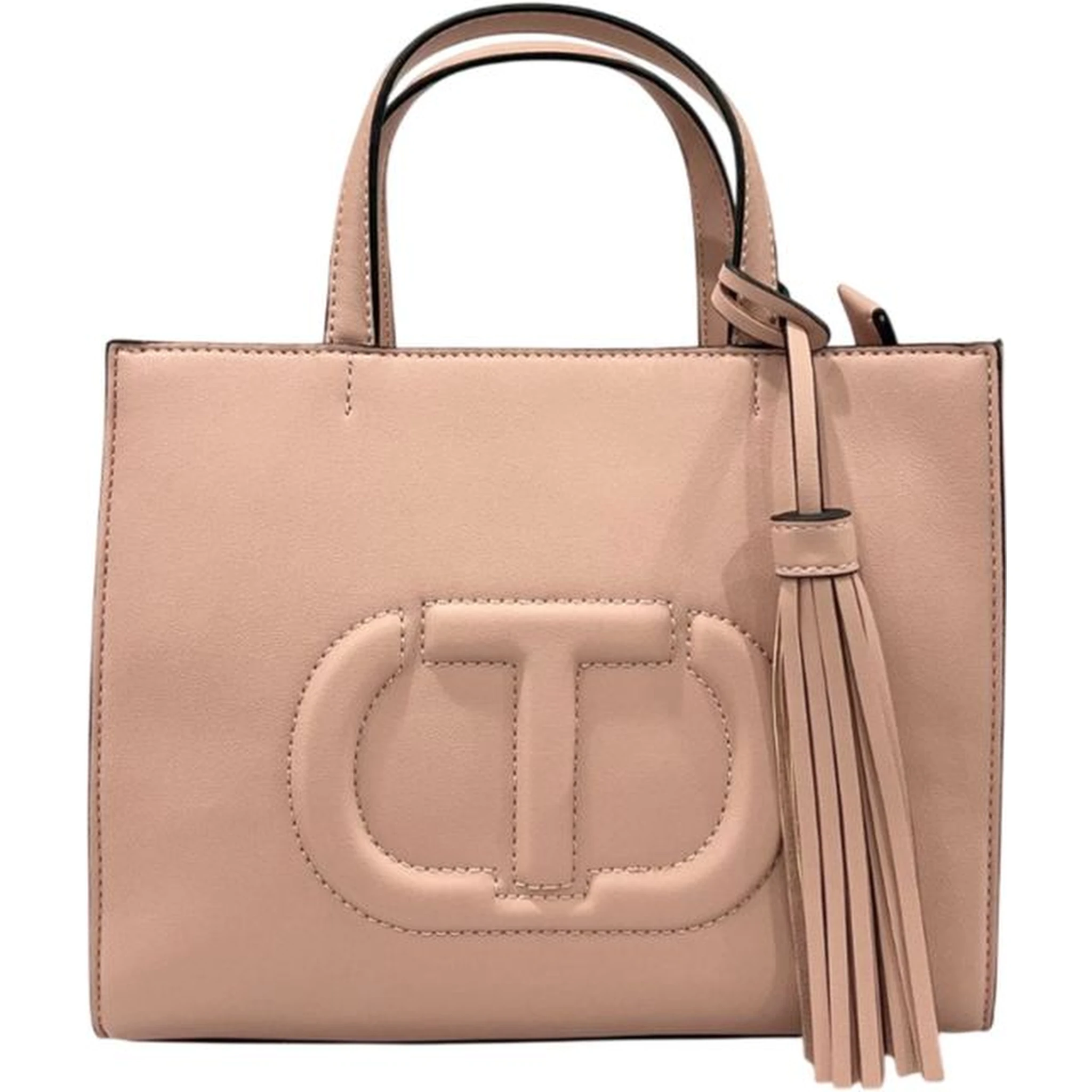 Pink PU Women Handbag