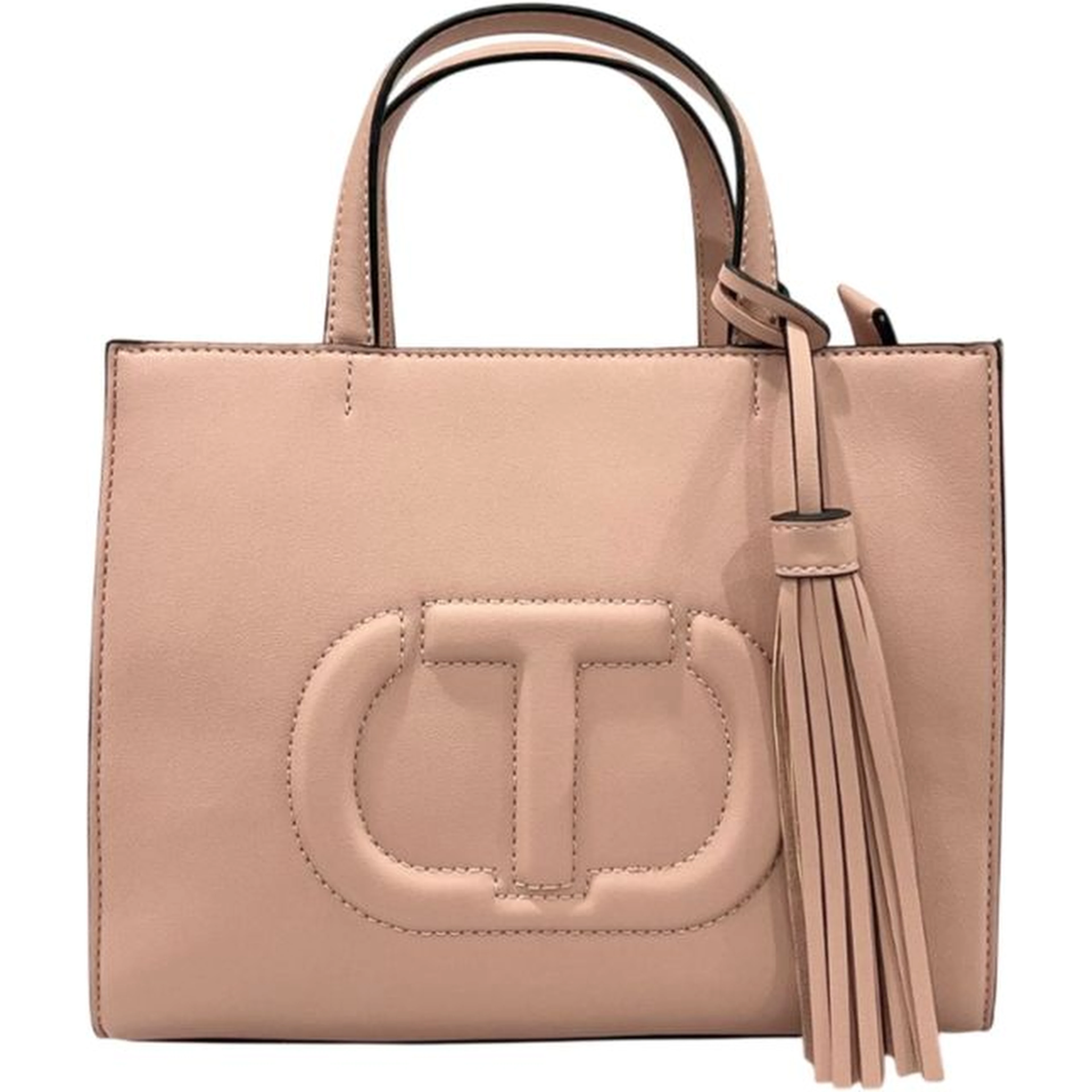 Pink PU Women Handbag