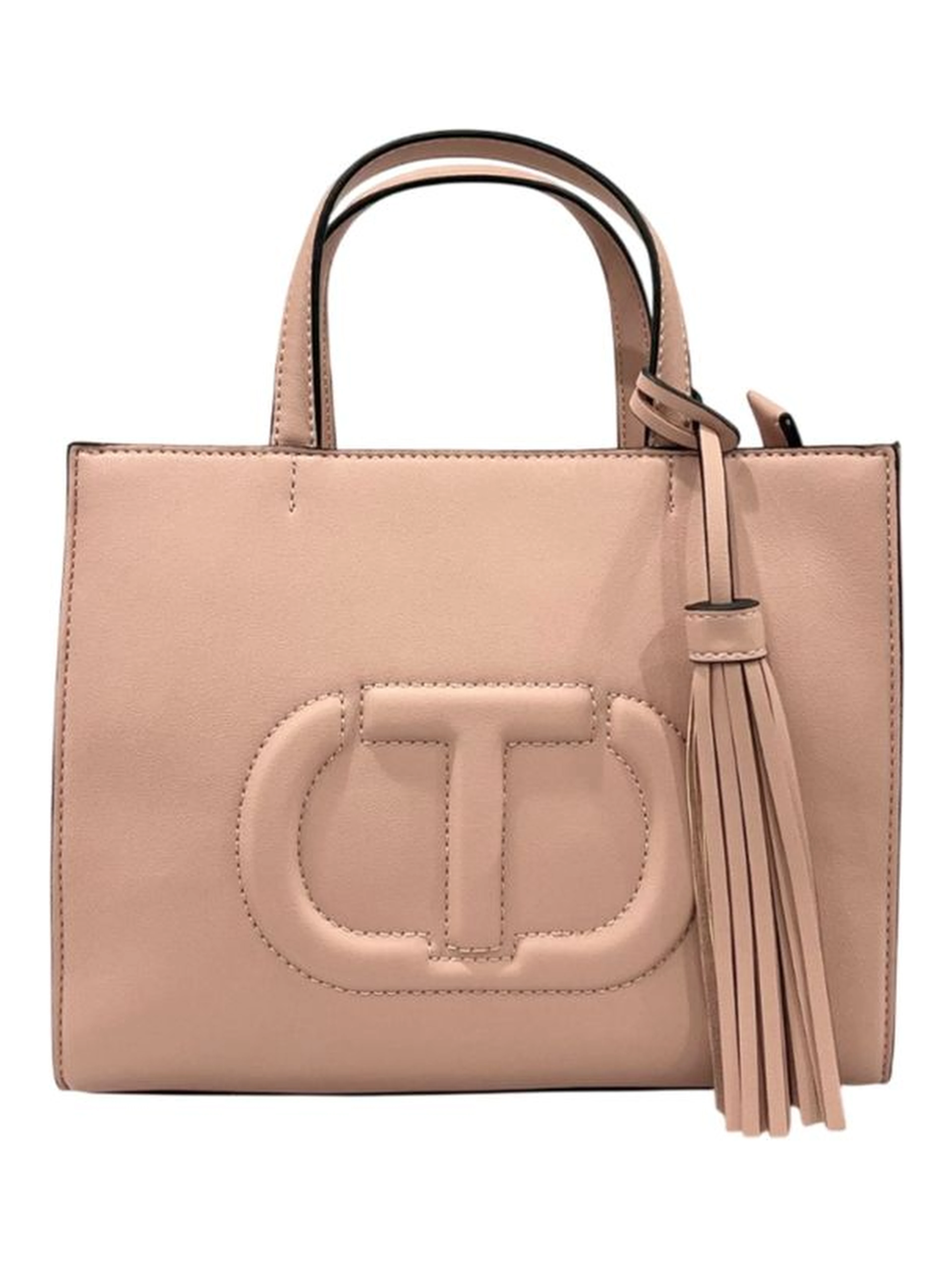 Pink PU Women Handbag