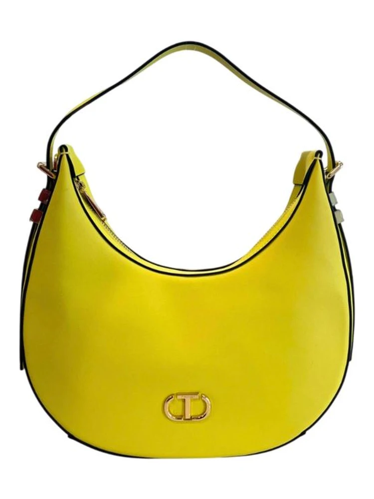 Bicolor Polyethylene Clutch Bag