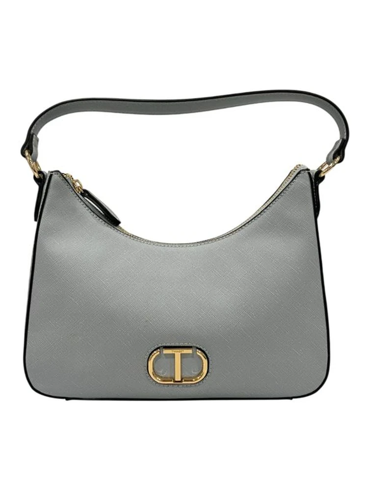 Blue PU Women Shoulder Bag