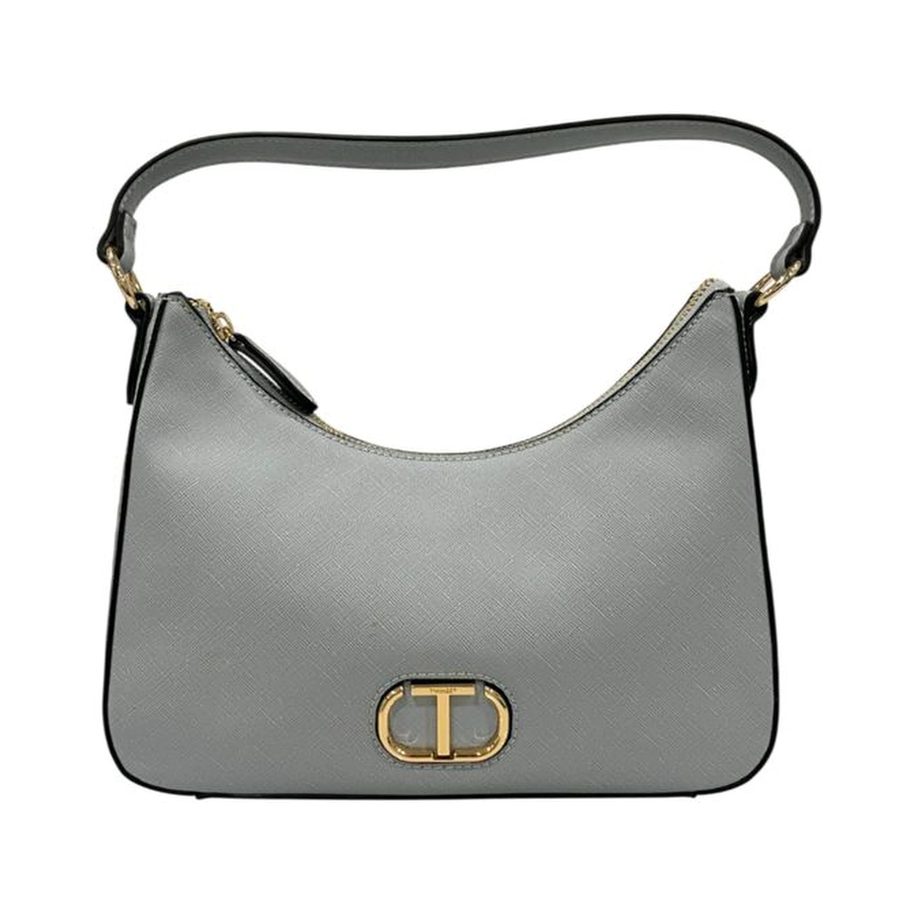 Blue PU Women Shoulder Bag
