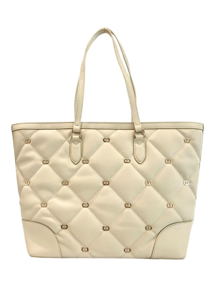 White Polyethylene Shoulder Bag