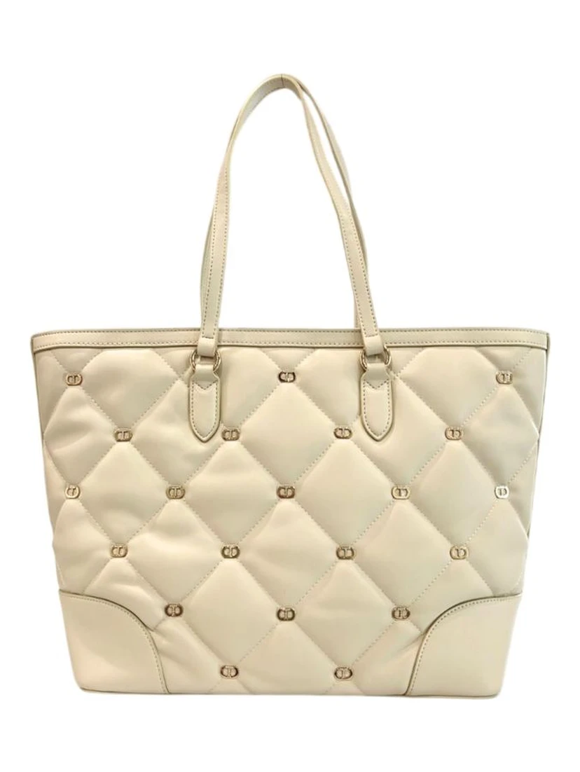 White Polyethylene Shoulder Bag