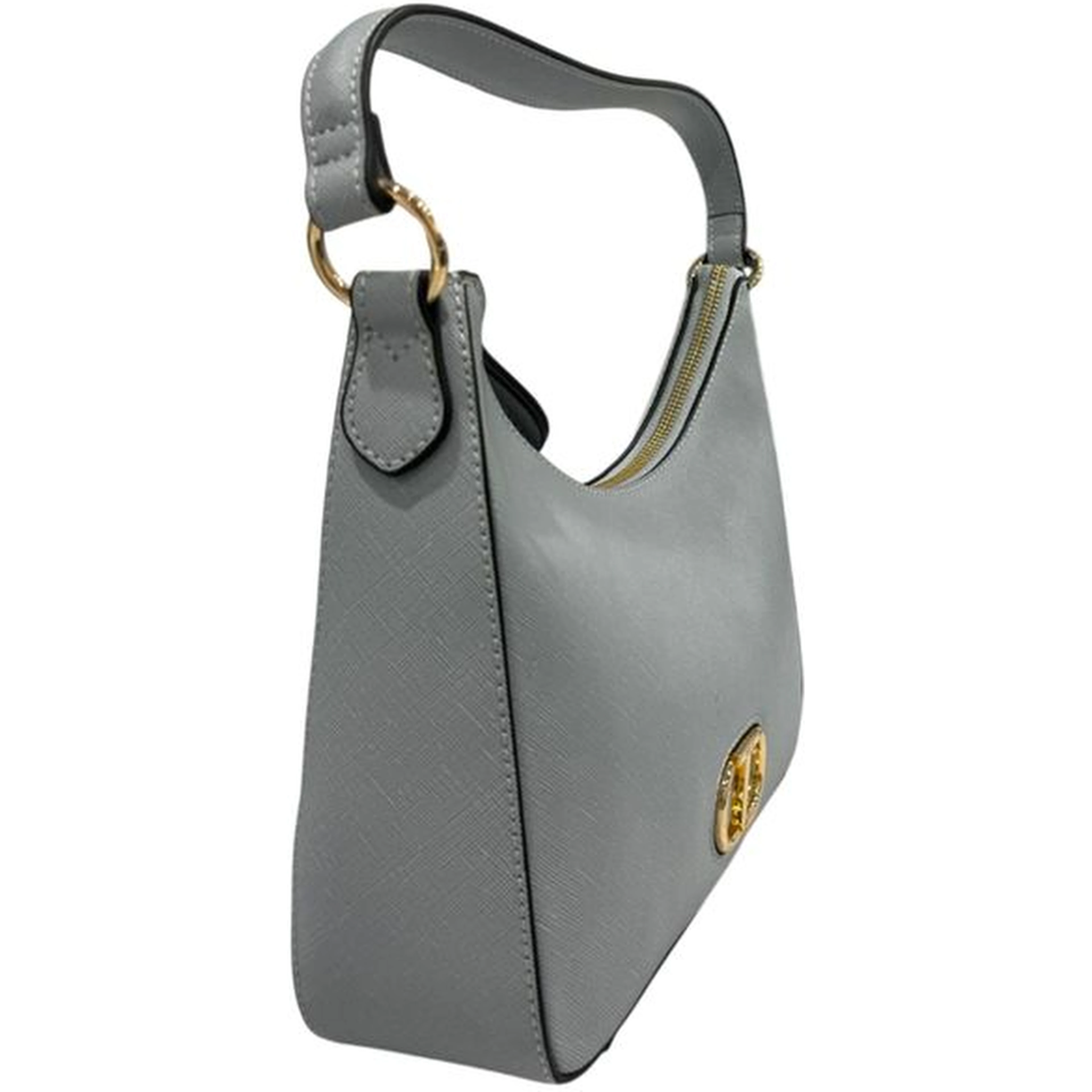 Blue PU Women Shoulder Bag