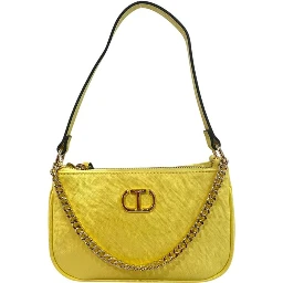 Bicolor Polyethylene Clutch Bag