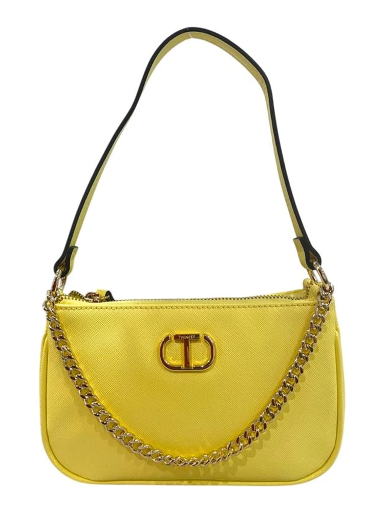 Bicolor Polyethylene Clutch Bag