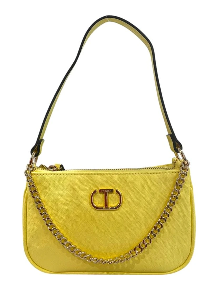 Bicolor Polyethylene Clutch Bag