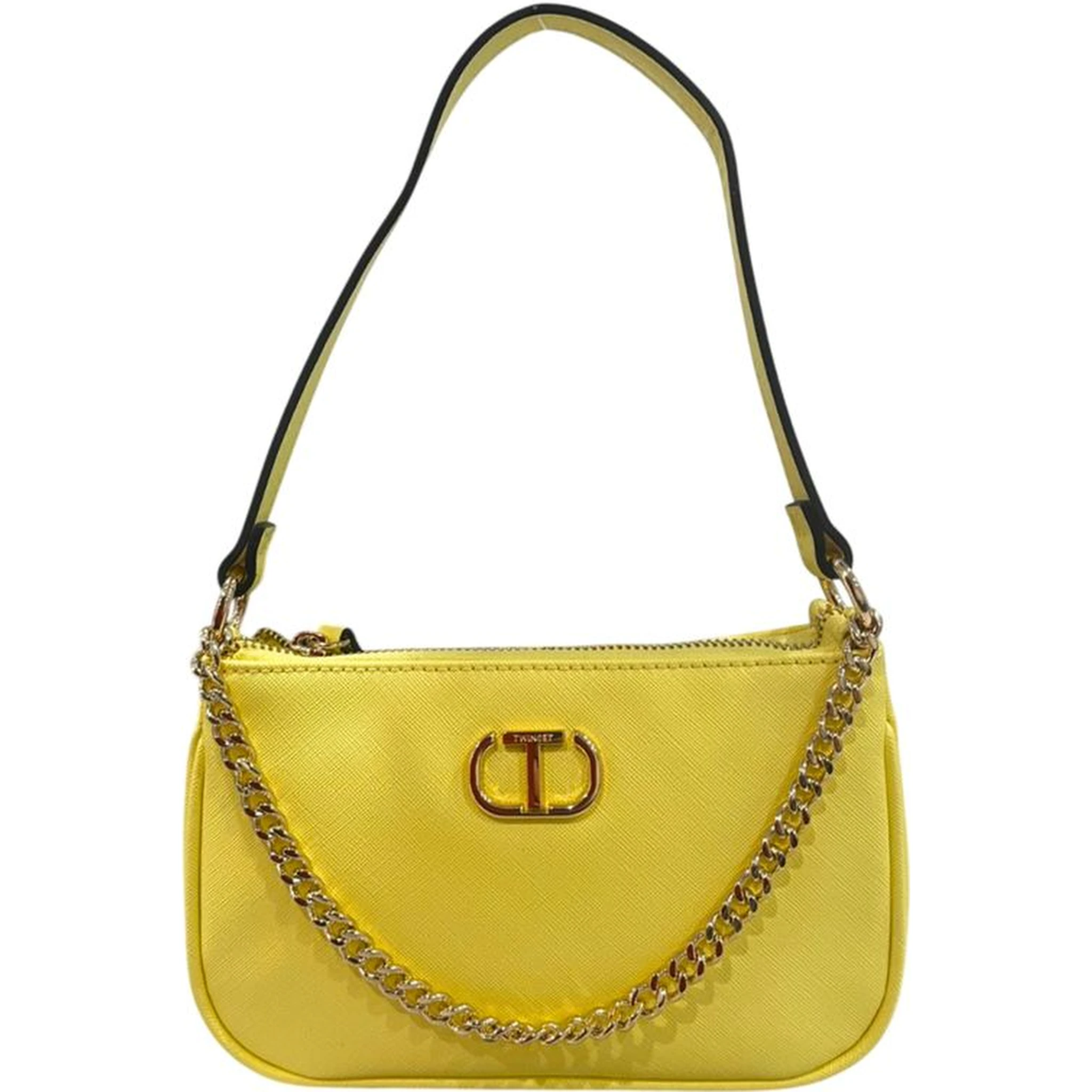 Bicolor Polyethylene Clutch Bag