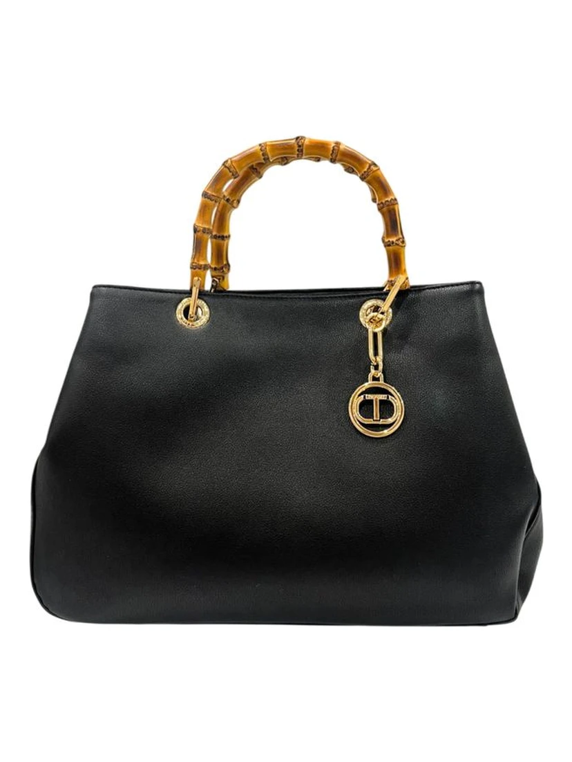 Black PU Women Handbag
