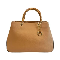 Brown PU Women Handbag