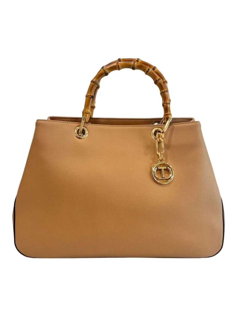 Brown PU Women Handbag