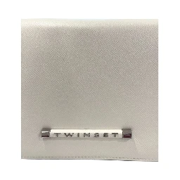 White Polyethylene Crossbody Bag