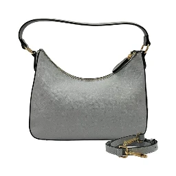 Blue PU Women Shoulder Bag