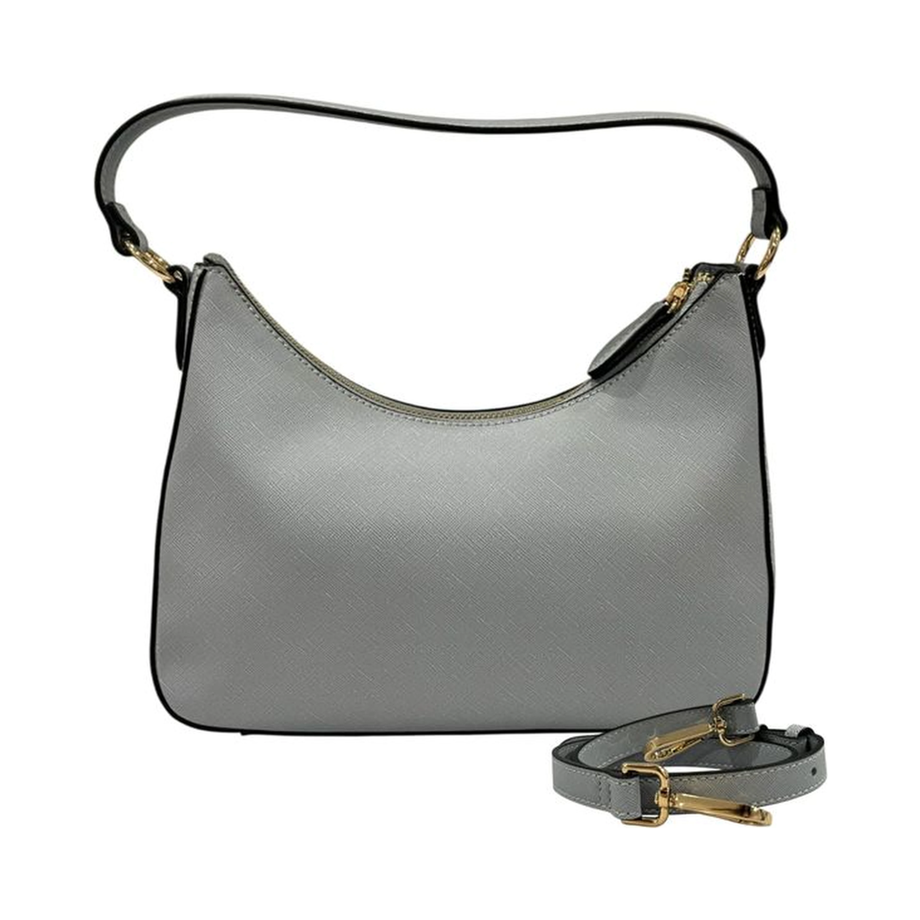 Blue PU Women Shoulder Bag