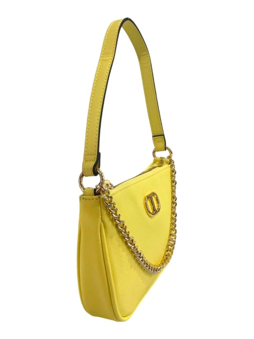 Bicolor Polyethylene Clutch Bag