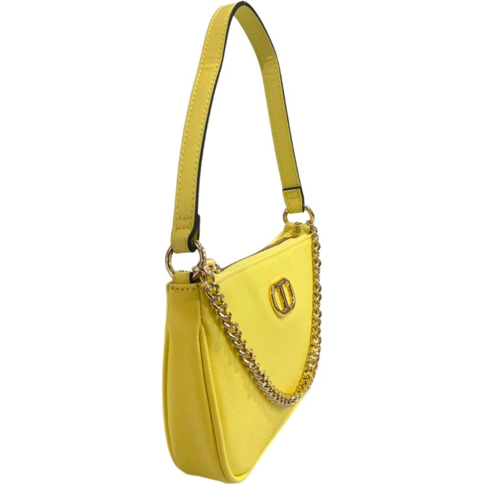 Bicolor Polyethylene Clutch Bag