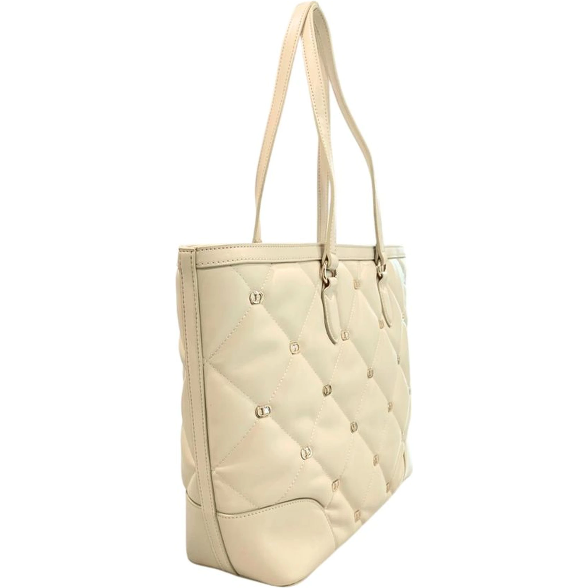 White Polyethylene Shoulder Bag