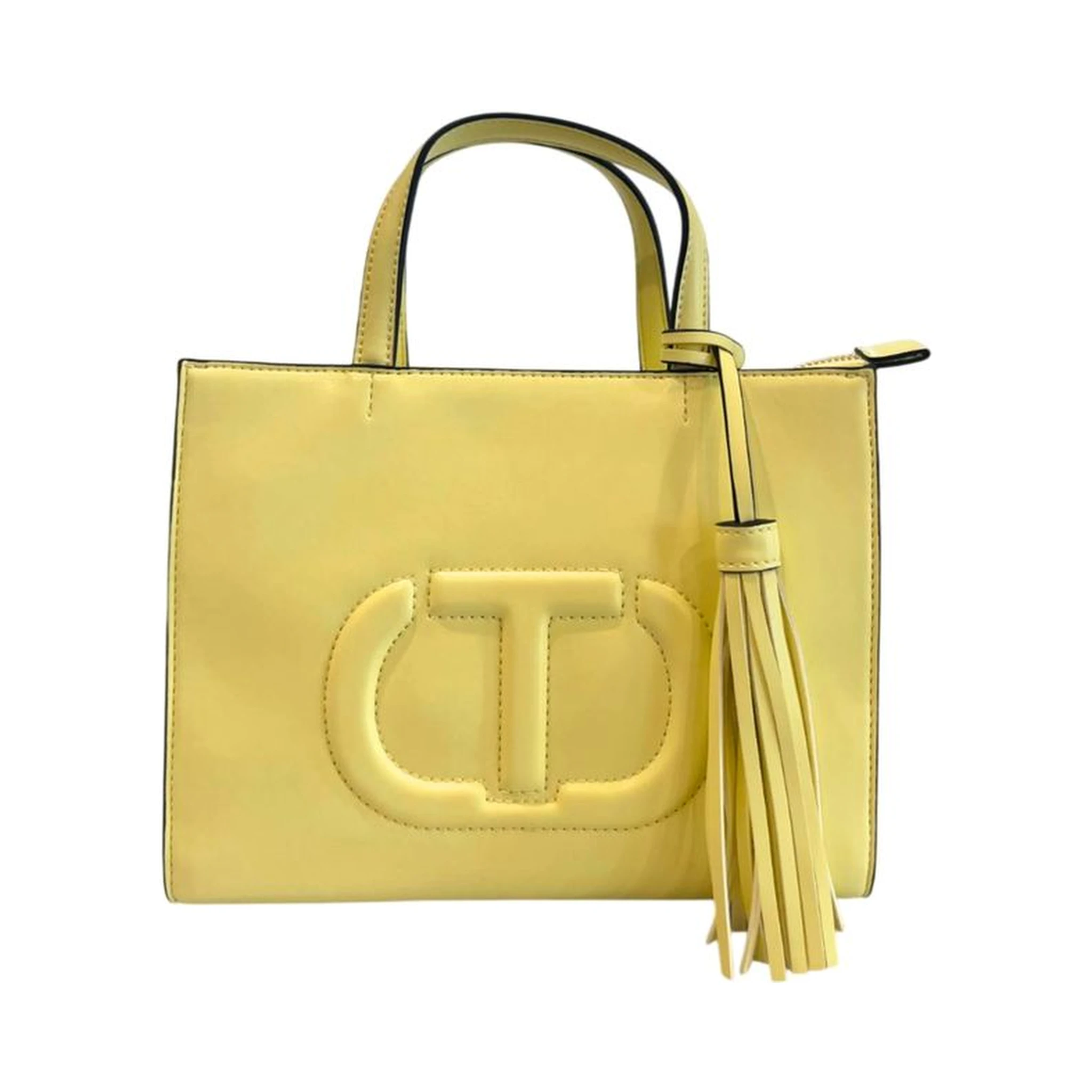 Bicolor Polyethylene Shoulder Bag