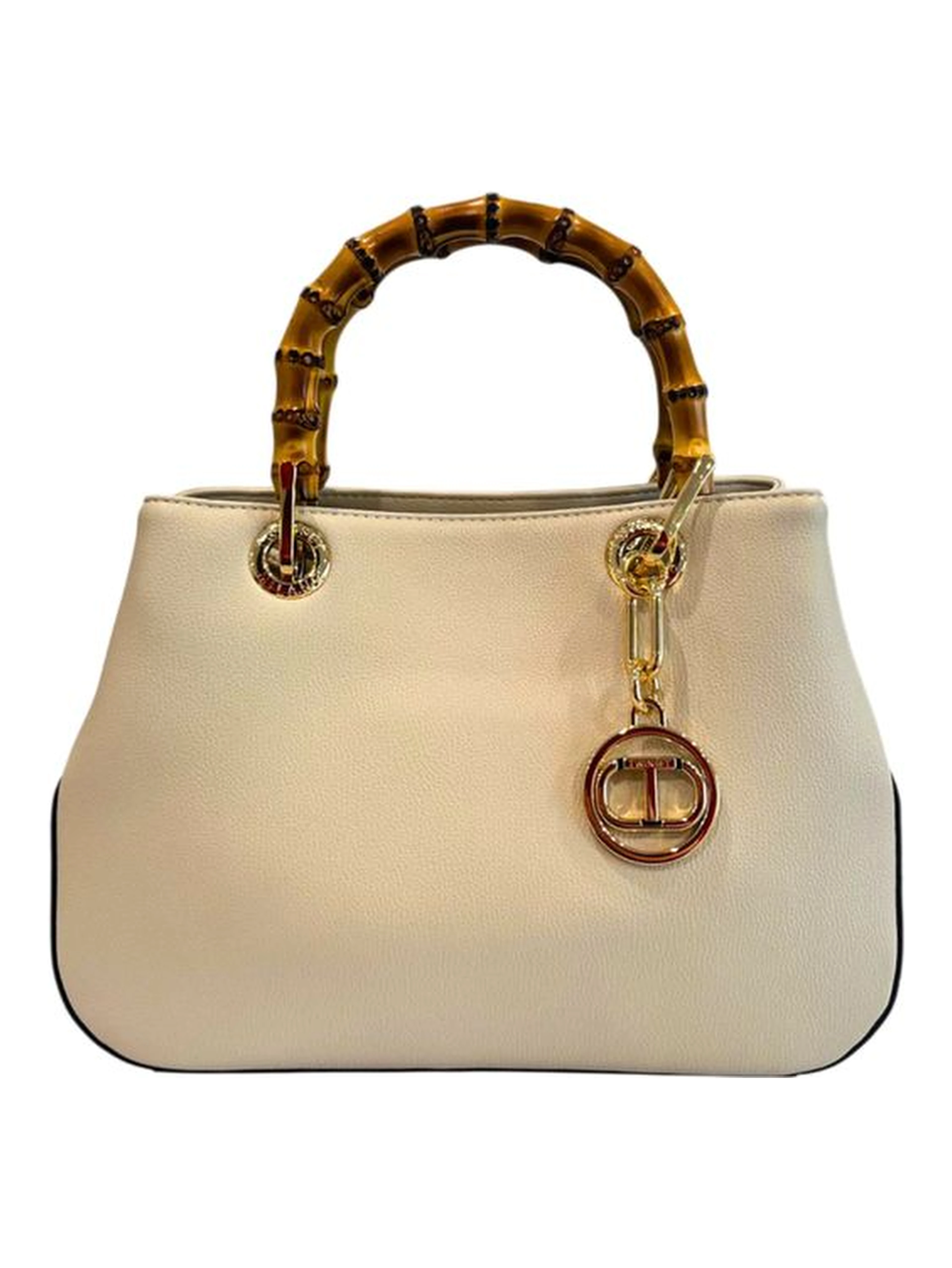 Beige PU Women Handbag
