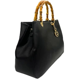 Black PU Women Handbag