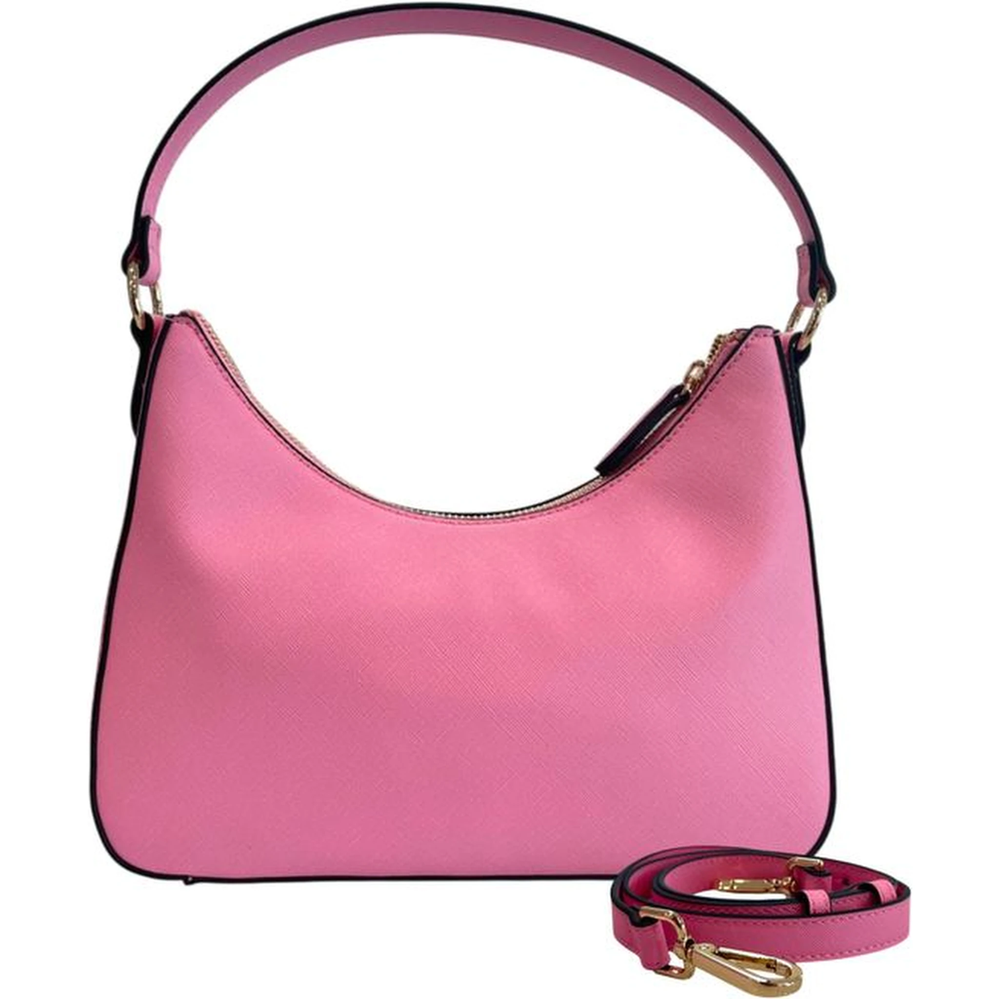 Pink PU Women Shoulder Bag